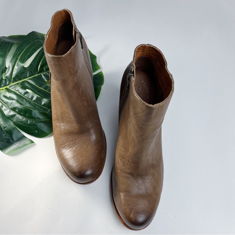 KORK-EASE NATALYA - MOROSITA LEATHER WEDGE BOOTIE